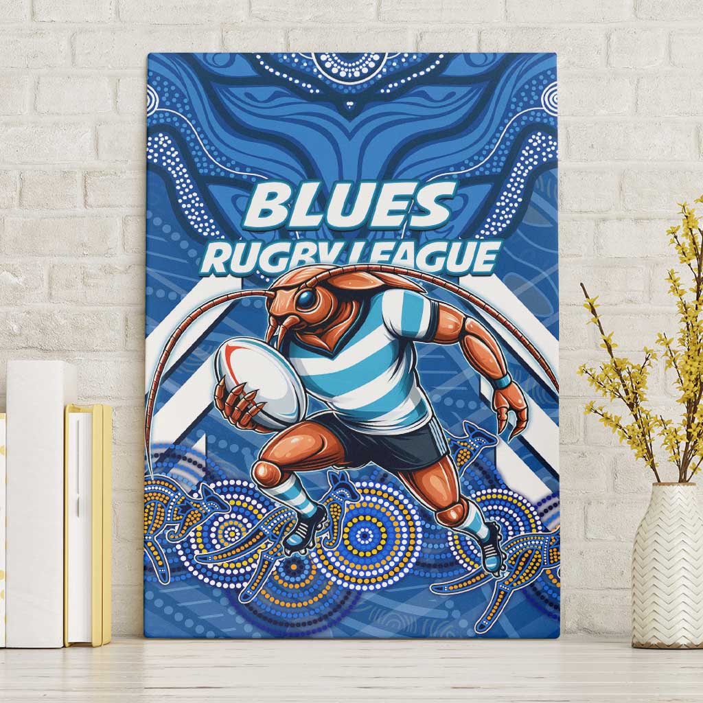 Custom Blues Cockroaches Canvas Wall Art New South Wales Rugby