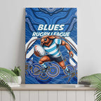 Custom Blues Cockroaches Canvas Wall Art New South Wales Rugby