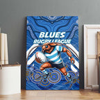 Custom Blues Cockroaches Canvas Wall Art New South Wales Rugby