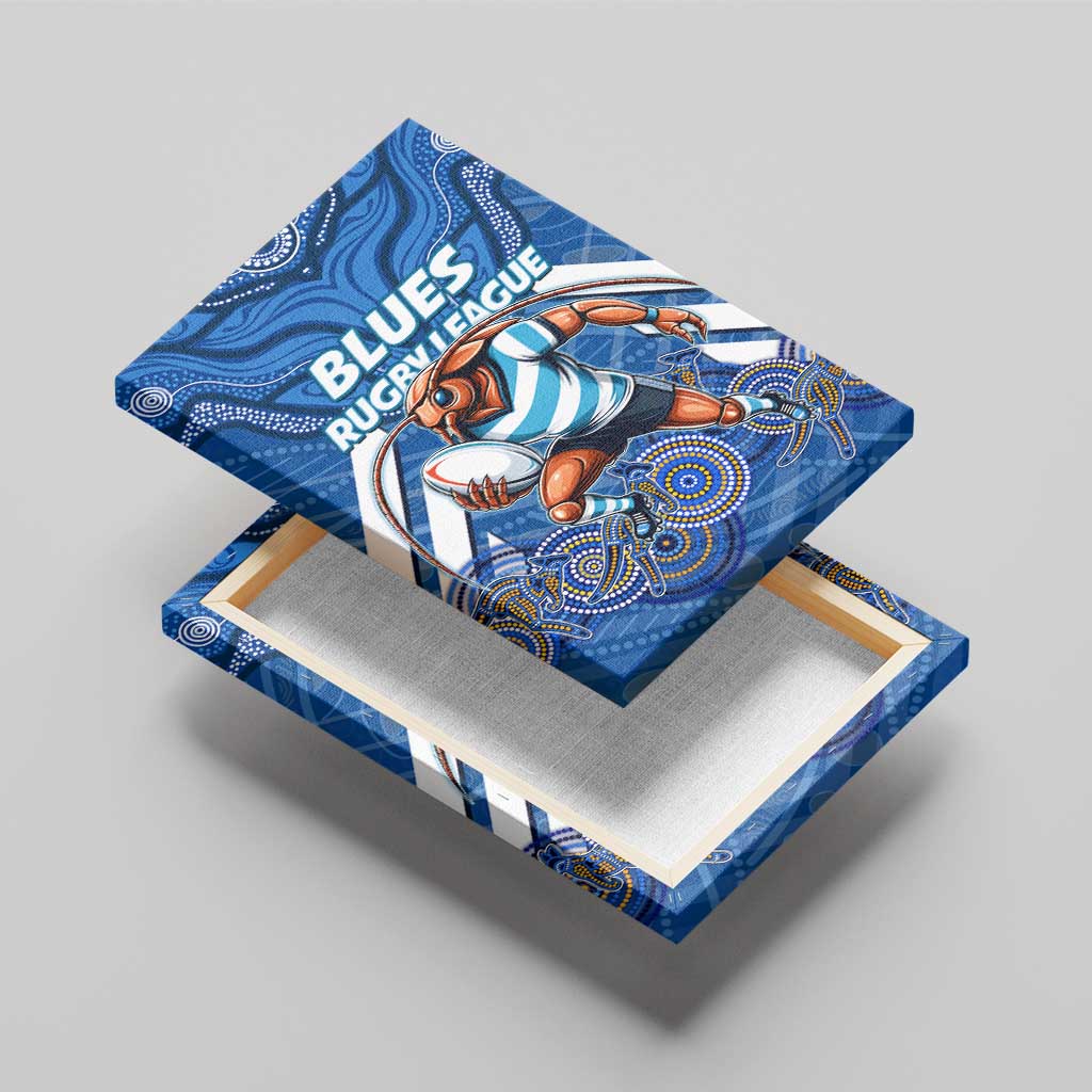 Custom Blues Cockroaches Canvas Wall Art New South Wales Rugby
