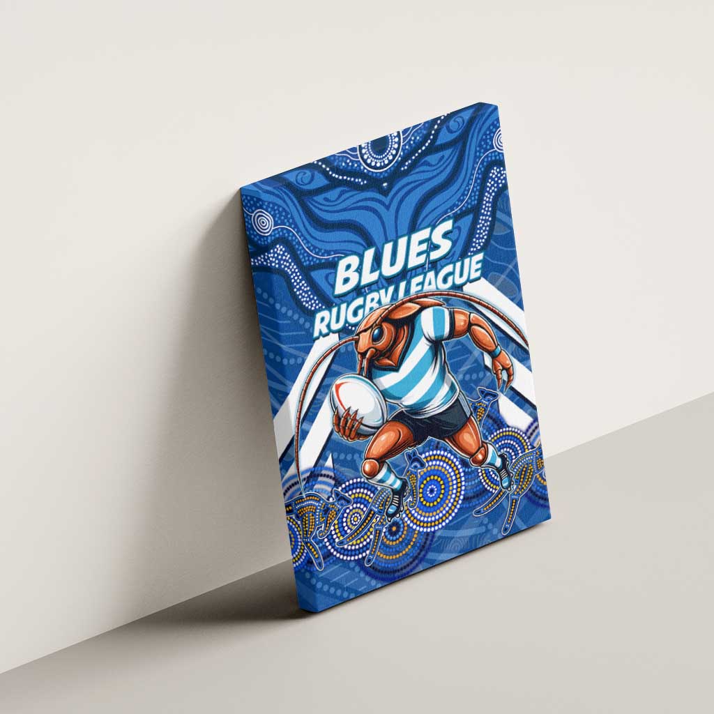 Custom Blues Cockroaches Canvas Wall Art New South Wales Rugby