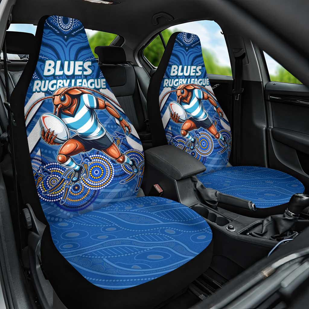 Custom Blues Cockroaches Car Seat Cover New South Wales Rugby