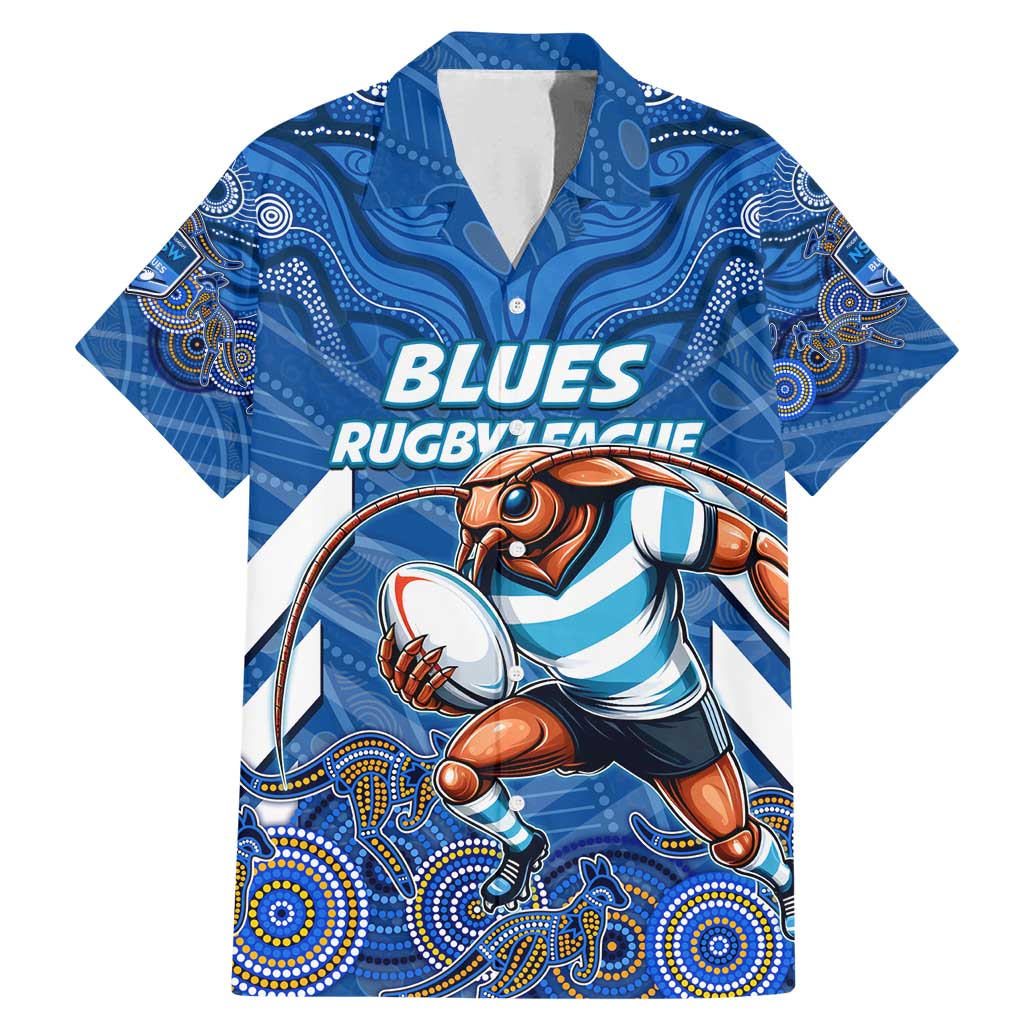 Custom Blues Cockroaches Family Matching Mermaid Dress and Hawaiian Shirt New South Wales Rugby
