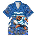 Custom Blues Cockroaches Family Matching Mermaid Dress and Hawaiian Shirt New South Wales Rugby