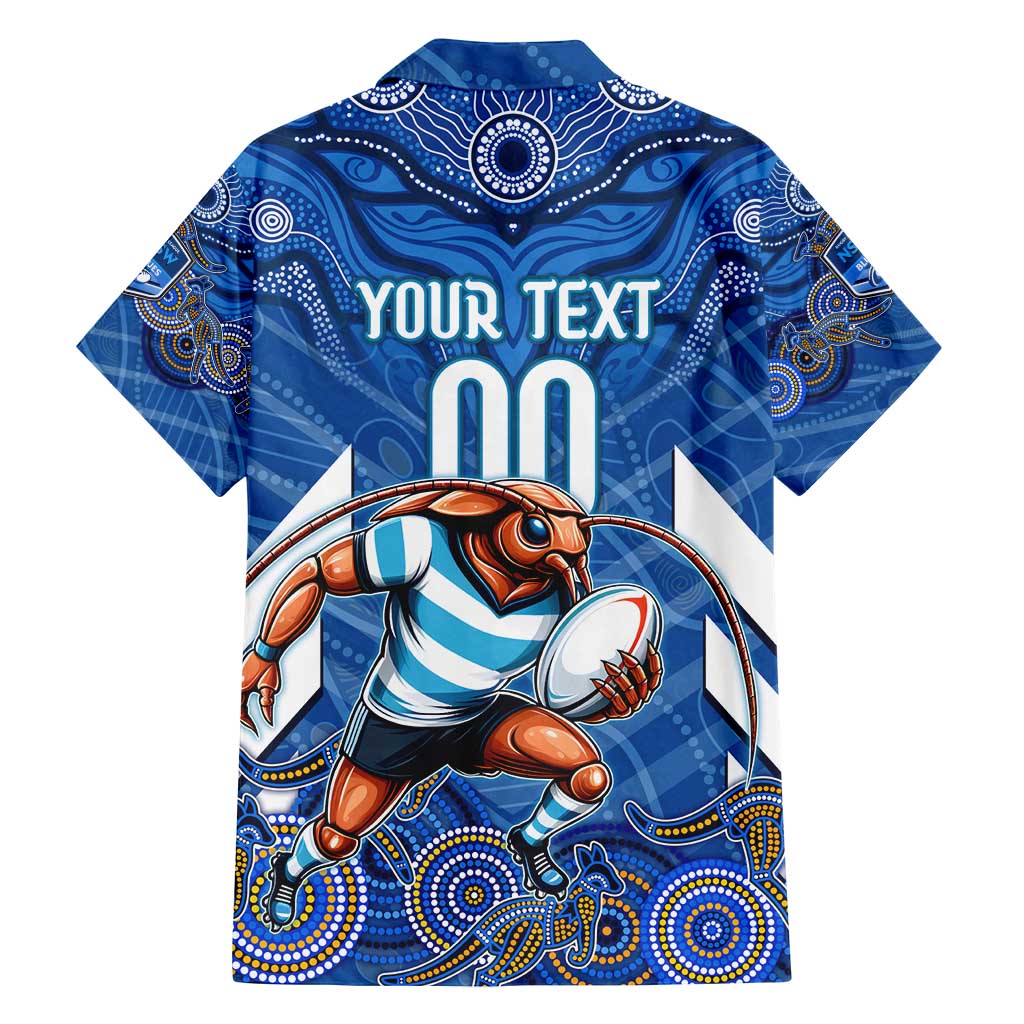 Custom Blues Cockroaches Family Matching Summer Maxi Dress and Hawaiian Shirt New South Wales Rugby