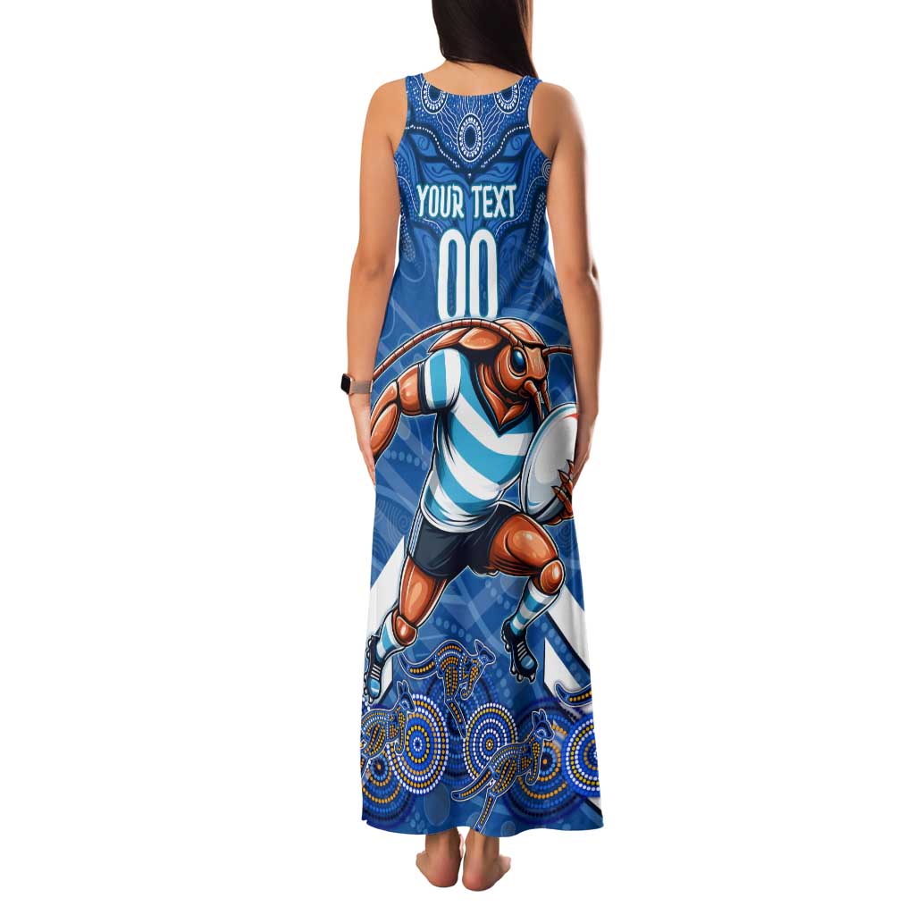 Custom Blues Cockroaches Family Matching Tank Maxi Dress and Hawaiian Shirt New South Wales Rugby