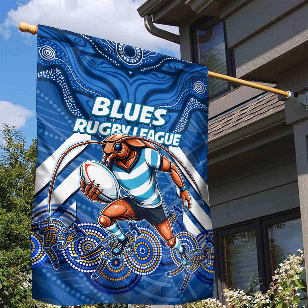 Custom Blues Cockroaches Garden Flag New South Wales Rugby
