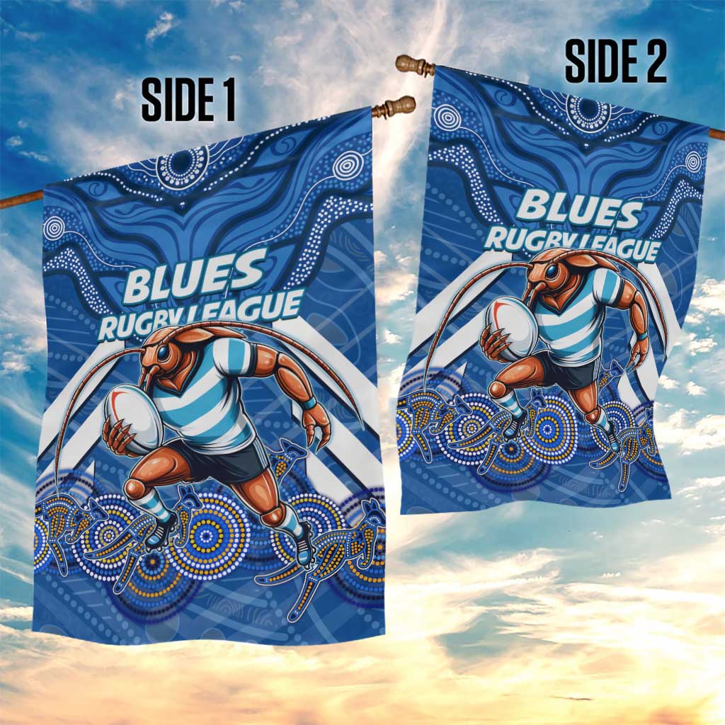 Custom Blues Cockroaches Garden Flag New South Wales Rugby