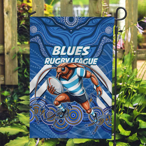 Custom Blues Cockroaches Garden Flag New South Wales Rugby