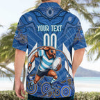 Custom Blues Cockroaches Hawaiian Shirt New South Wales Rugby
