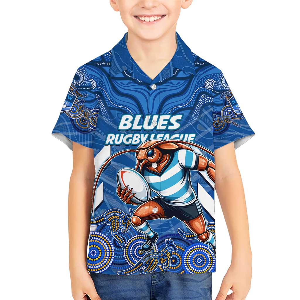 Custom Blues Cockroaches Hawaiian Shirt New South Wales Rugby