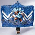 Custom Blues Cockroaches Hooded Blanket New South Wales Rugby