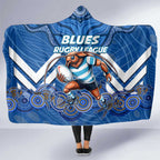 Custom Blues Cockroaches Hooded Blanket New South Wales Rugby