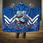Custom Blues Cockroaches Hooded Blanket New South Wales Rugby