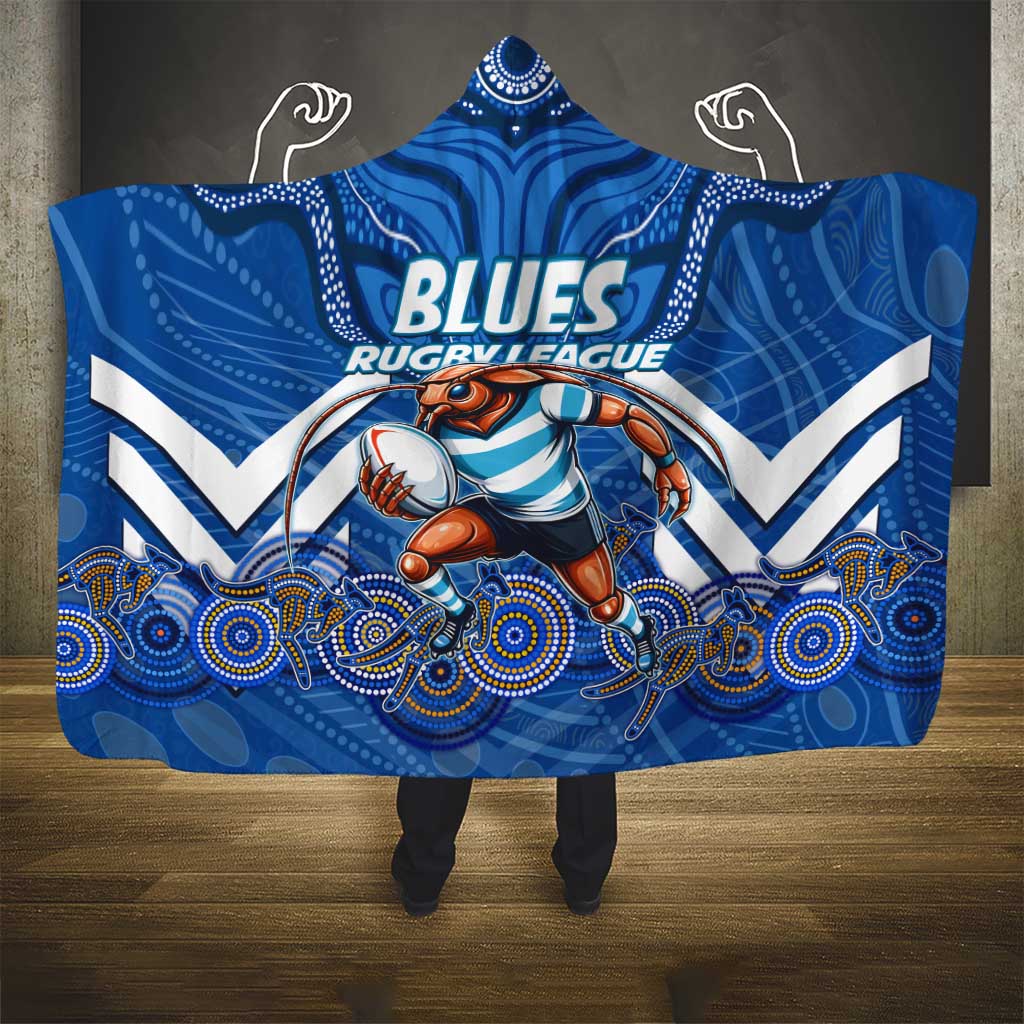 Custom Blues Cockroaches Hooded Blanket New South Wales Rugby