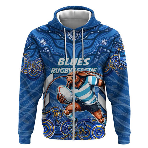 Custom Blues Cockroaches Hoodie New South Wales Rugby