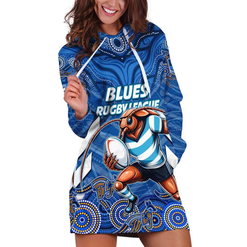 Custom Blues Cockroaches Hoodie Dress New South Wales Rugby