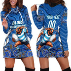 Custom Blues Cockroaches Hoodie Dress New South Wales Rugby