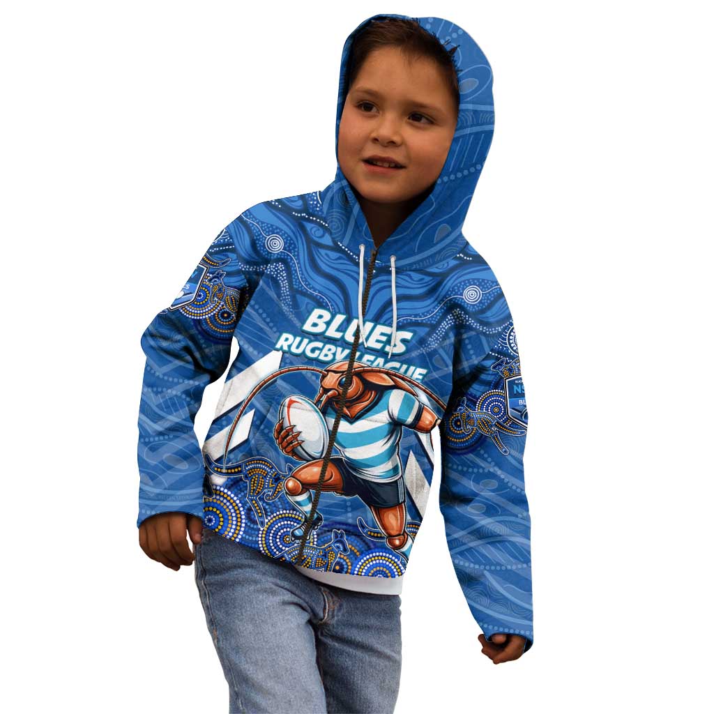 Custom Blues Cockroaches Kid Hoodie New South Wales Rugby