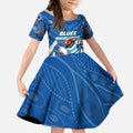 Custom Blues Cockroaches Kid Short Sleeve Dress New South Wales Rugby