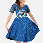 Custom Blues Cockroaches Kid Short Sleeve Dress New South Wales Rugby