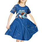 Custom Blues Cockroaches Kid Short Sleeve Dress New South Wales Rugby
