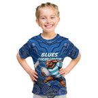Custom Blues Cockroaches Kid T Shirt New South Wales Rugby