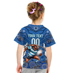 Custom Blues Cockroaches Kid T Shirt New South Wales Rugby