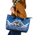 Custom Blues Cockroaches Leather Tote Bag New South Wales Rugby