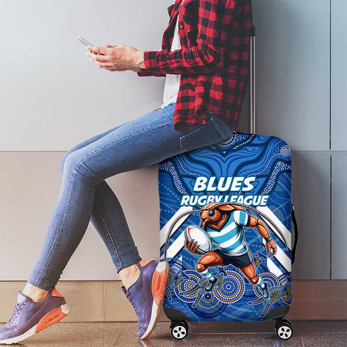 Custom Blues Cockroaches Luggage Cover New South Wales Rugby