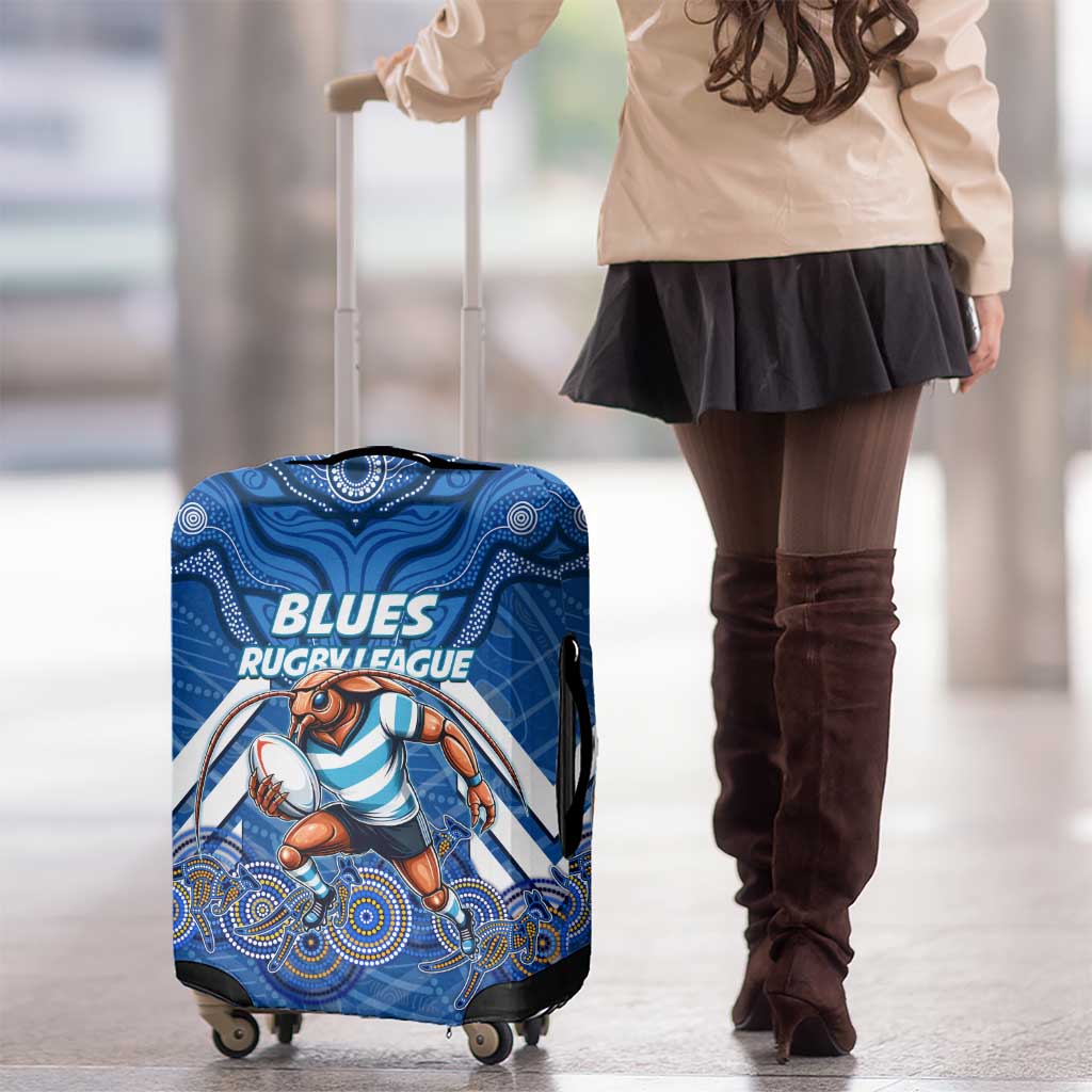 Custom Blues Cockroaches Luggage Cover New South Wales Rugby