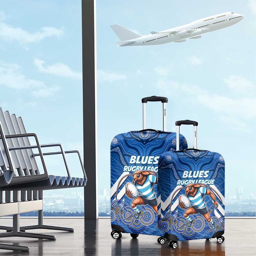Custom Blues Cockroaches Luggage Cover New South Wales Rugby