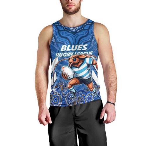 Custom Blues Cockroaches Men Tank Top New South Wales Rugby