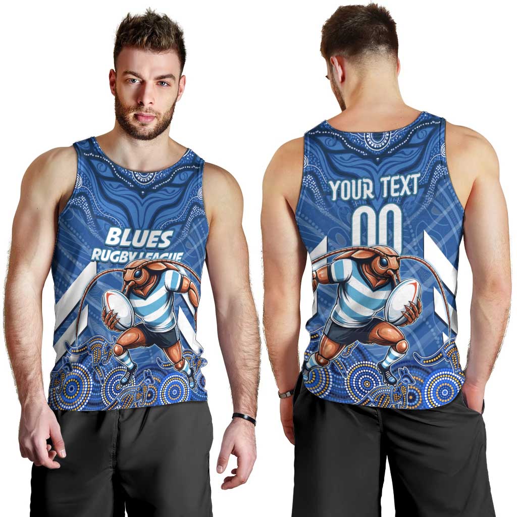 Custom Blues Cockroaches Men Tank Top New South Wales Rugby