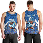 Custom Blues Cockroaches Men Tank Top New South Wales Rugby