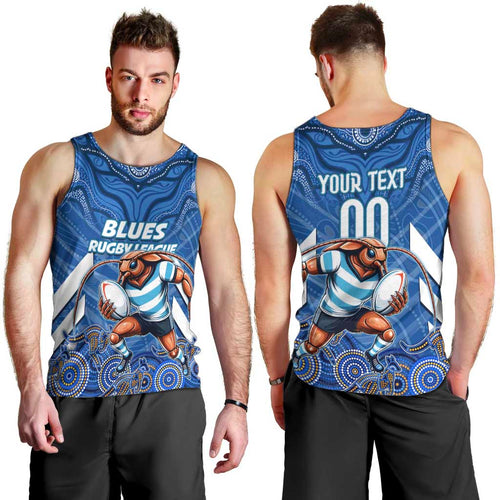 Custom Blues Cockroaches Men Tank Top New South Wales Rugby