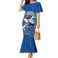 Custom Blues Cockroaches Mermaid Dress New South Wales Rugby