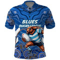Custom Blues Cockroaches Polo Shirt New South Wales Rugby