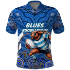 Custom Blues Cockroaches Polo Shirt New South Wales Rugby