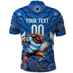 Custom Blues Cockroaches Polo Shirt New South Wales Rugby