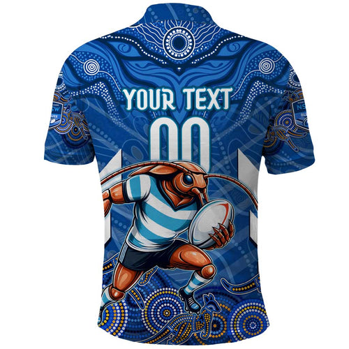 Custom Blues Cockroaches Polo Shirt New South Wales Rugby