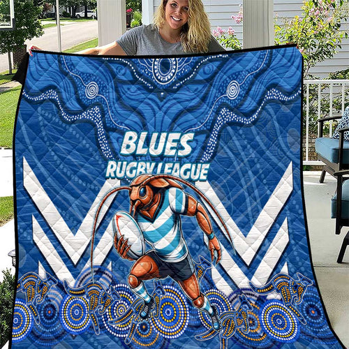 Custom Blues Cockroaches Quilt New South Wales Rugby