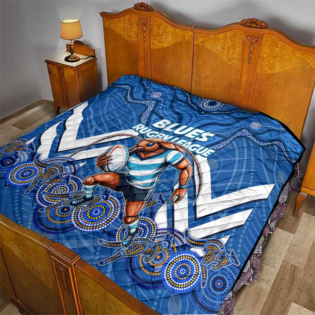 Custom Blues Cockroaches Quilt New South Wales Rugby
