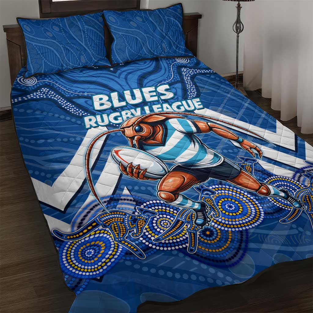 Custom Blues Cockroaches Quilt Bed Set New South Wales Rugby