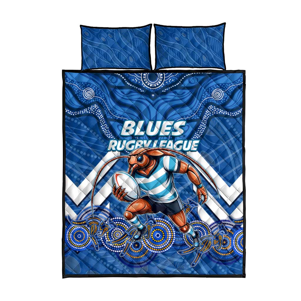 Custom Blues Cockroaches Quilt Bed Set New South Wales Rugby