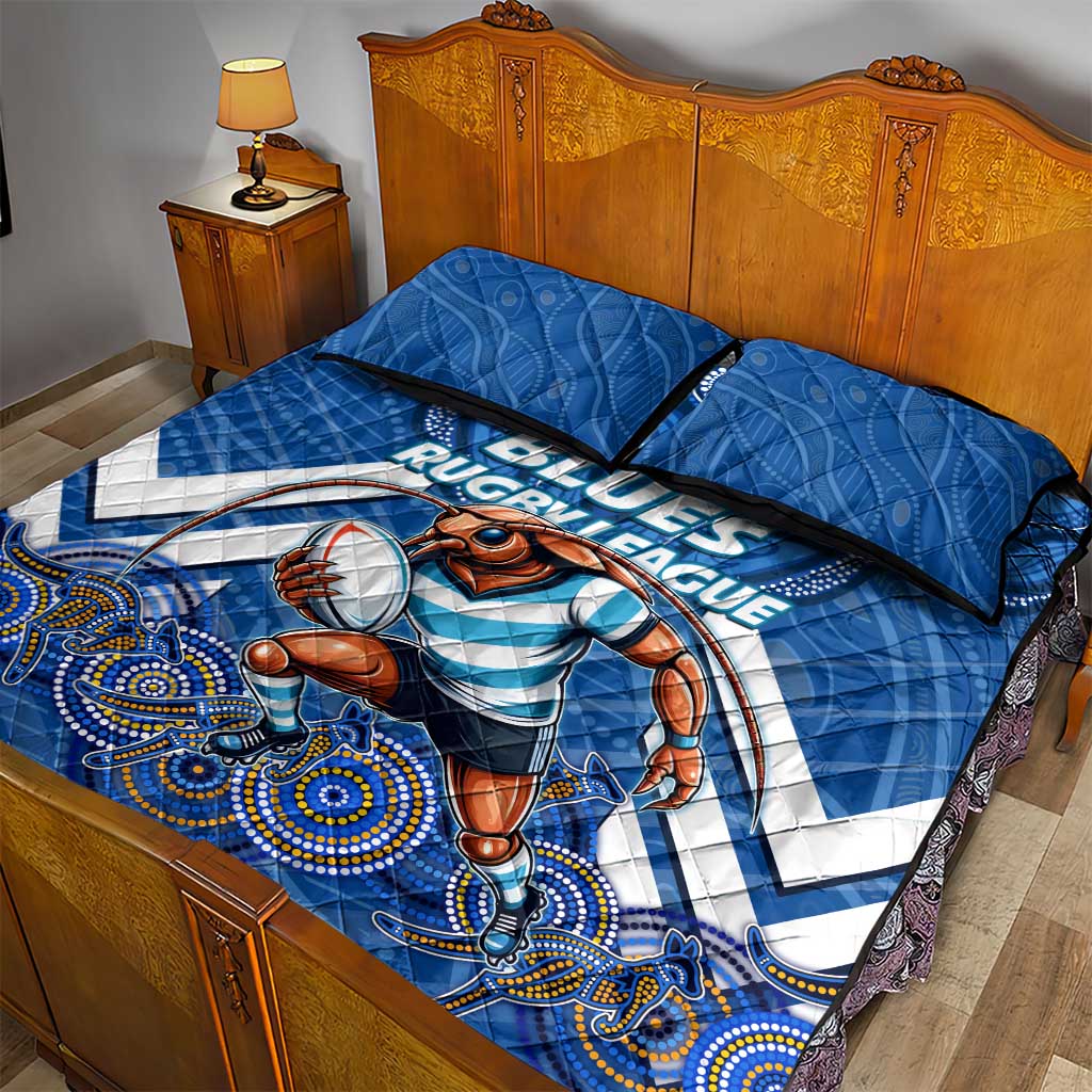 Custom Blues Cockroaches Quilt Bed Set New South Wales Rugby