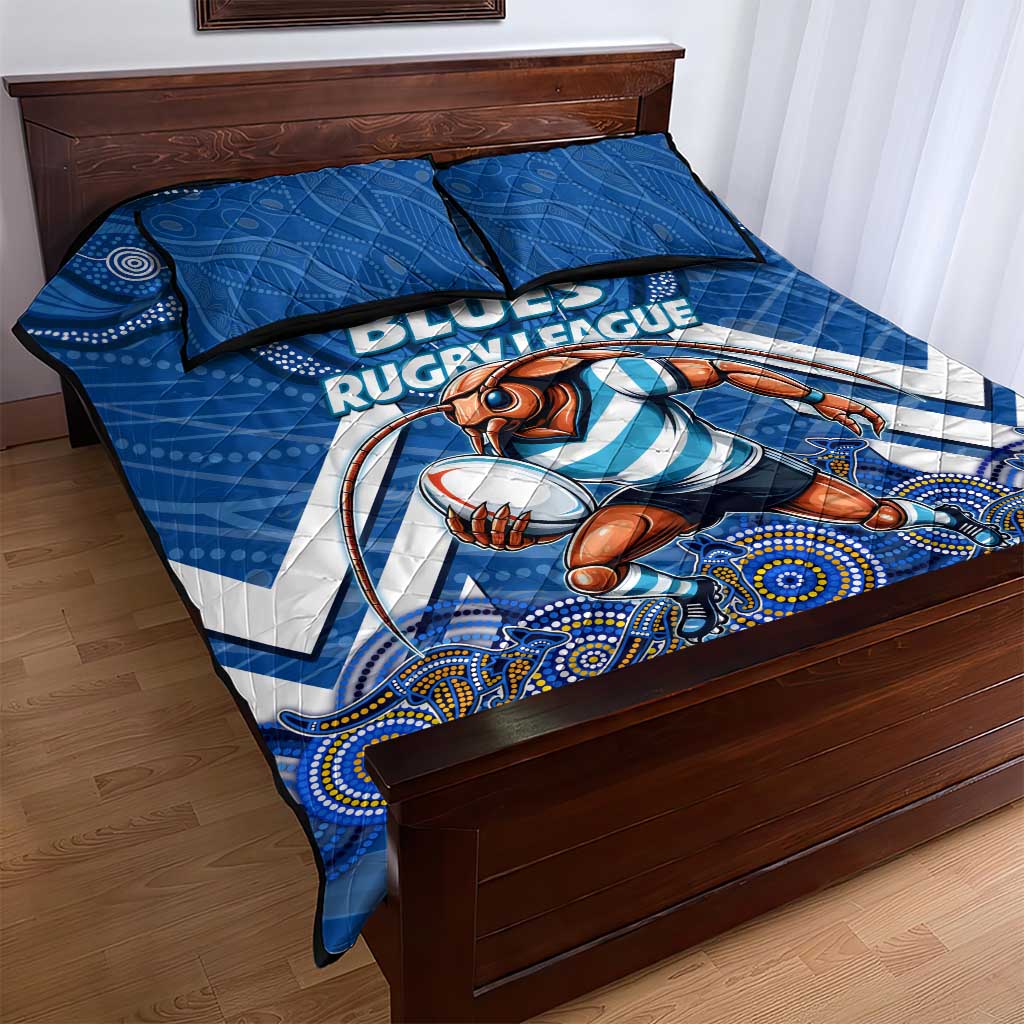 Custom Blues Cockroaches Quilt Bed Set New South Wales Rugby