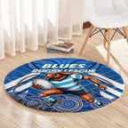 Custom Blues Cockroaches Round Carpet New South Wales Rugby