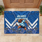 Custom Blues Cockroaches Rubber Doormat New South Wales Rugby