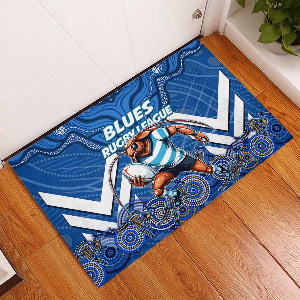 Custom Blues Cockroaches Rubber Doormat New South Wales Rugby